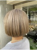 白髪ぼかしグレーヘア