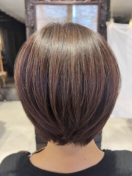 ヘアーアンドスパ アマラ(Hair&Spa amala)の写真/大人女性のお悩みで多いくせ毛・うねりを、オーダーメイドの髪質改善酸性ストレートで解決します＊