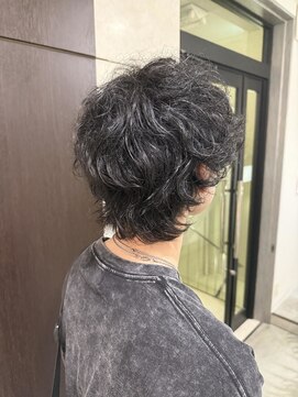 スウィープ 札幌大通(sweep) 無造作パーマでこなれ感◎大人カジュアルウルフ★