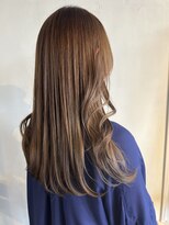 ムード マグ レーベル 南松本(MOOD Mag Label)&nbsp;冬の◎脱白髪染め！ロングベージュ明るい白髪染め