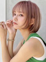 セイドット リー(Say. Ree)&nbsp;say.ショートボブひし形ショートダークレッドデザインカラー