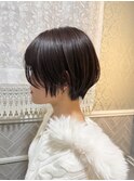 ●杉浦大人ガーリー/白髪前髪/ショートボブ/30代40代50代/銀座