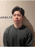 アップバングパーマ