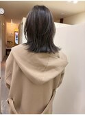 〈浅草 半個室〉レイヤーミディ/カーキグレージュ