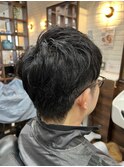 MEN’S/ニュアンスパーマ/ニュアンスウルフ/印西市