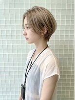 オックスクリエーション OX CREATION 桃山&nbsp;美シルエットコンパクトショート/ショートヘア/ベージュカラー