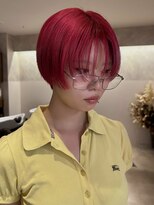 フェイス 石川町 (FACE)&nbsp;ブリーチベースで作るレッドカラー