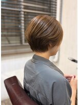 ファシーノ(FASCINO) ショートボブ×クリアベージュ