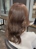 【根元のメンテナンスに♪】カット＋ リタッチカラー