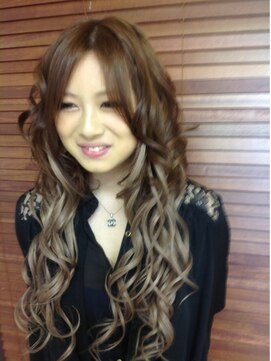 ヘアースペース 練馬店(hair space COCO) 【ご予約TEL：0359469344】エクステでグラデーション