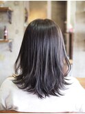 『Noele』伸ばしかけ外国人風ブルージュ