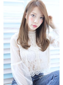 オウル(Owll) 【DISHEL】ナチュラルワンカール☆ストレートスタイル