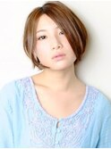 大人ショートボブ
