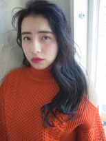 サインヘアー 静岡(sign hair)&nbsp;クールロング×ダークトーン