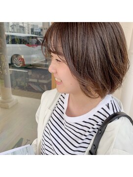 マイ ヘア デザイン 岡崎(MY hair design) 韓国風ボブとシースルーバング