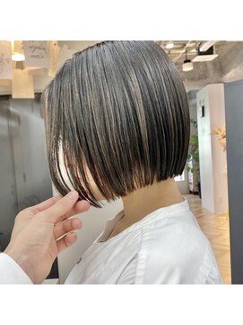 ロンプ(romp) あご下2cmの前下がりボブ 【romp恵比寿】【Satoru】