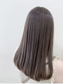 髪質改善ストレートハイライト顔まわり　用賀