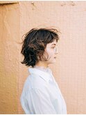 くせ毛ショート