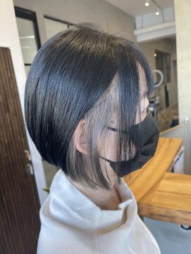 スターチス 行徳(statice) 【ブリーチ込】デザインカット+インナーブリーチ+フルカラー