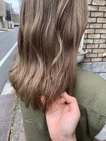 表参道roijir 外国人風スタイル×くすみベージュ