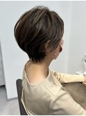 くびれマッシュショート