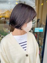 エレッタプロデュースドバイアリュール(Eletta Produced by ALLURE)&nbsp;流れる顔周りボブ