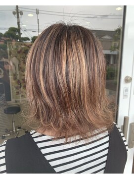 リラシー ヘアーアンドビューティー 龍ケ崎店(RELASY hair&beauty) 【大人気白髪ぼかしハイライトカラー】