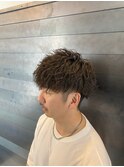 ツイストスパイラルパーマ メンズカット