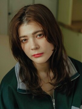 ディバイン ティエドゥール お花茶屋(divine tiedeur) ゆるふわセミロング