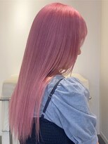 ベレーザ 渋谷(BELEZA)&nbsp;5064ニュアンスカラーホワイトピンク韓国ヘアミルクティーピンク