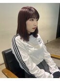 波巻きミディアム！ピンクブラウン！