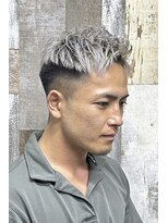 イットヘアワークス 堺店(it.hair.works) メンズシルバーカラー