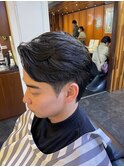 メンズカット/メンズパーマ/毛流れパーマ/ダウンパーマ