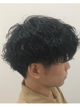 シュヴー 浦安店(CHEVEUX) メンズツーブロ波巻きツイスパMIXパーマ