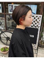 ヒカリス 東三国(HIKARIS) 笑顔溢れる/前下がりボブ/インナーカラー