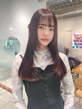 ローウェシェア(Louwe/share) 韓国レイヤーディープレッド