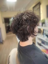 アットジャムトゥルービューティ(J@m true beauty)&nbsp;癖毛を活かすショートヘアー×ソフトウルフ