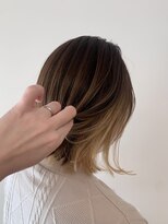 ファースト 長町店(first)&nbsp;大人インナーカラーボブ