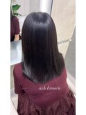 アッシュブラウン/髪質改善/髪質改善トリートメント