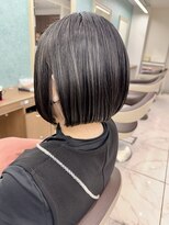 アッシュ 下北沢店(Ash)&nbsp;くせ毛さんでもおさまるパツっとボブ