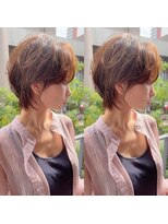 ロンドプロフィール 浦和(Lond profil) 浦和ショートヘアショートカット白髪ぼかし白髪染めボブ40代50代