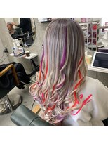 メルシー 福岡天神店(Merci)&nbsp;カラー+エクステ[エクステ/シールエクステ/インナーエクステ]