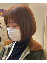 インビテーション(invitation) オレンジブラウン