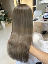 アンニュ(annuy)&nbsp;【annuy＿aoyama】髪質改善か/韓国ヘア／ミルクティー