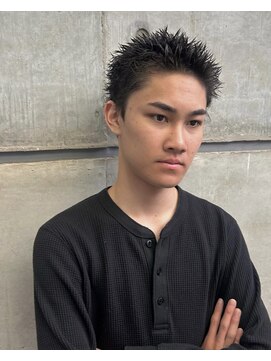 オーシャントーキョー ホワイト 原宿(OCEAN TOKYO WHITE) ベリーショートスパイキーショート短髪ボックスショート