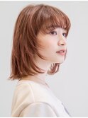 《U too e's鎌倉》つや髪×ビンクブラウン/顔周りレイヤーボブ