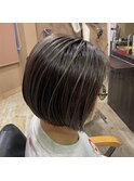 ハイライト・白髪ぼかし