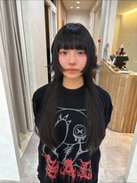 ジル(JiLL.)&nbsp;イメチェン！黒髪ロングクラゲウルフ【広島/本通】