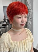 オン眉ベリーショート