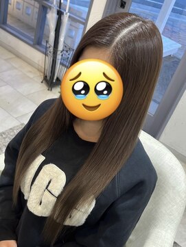 ラピステン 福岡天神 大名店(Lapis) 10代・20代/学生大人気◎シールエクステでつくる黒髪ロング